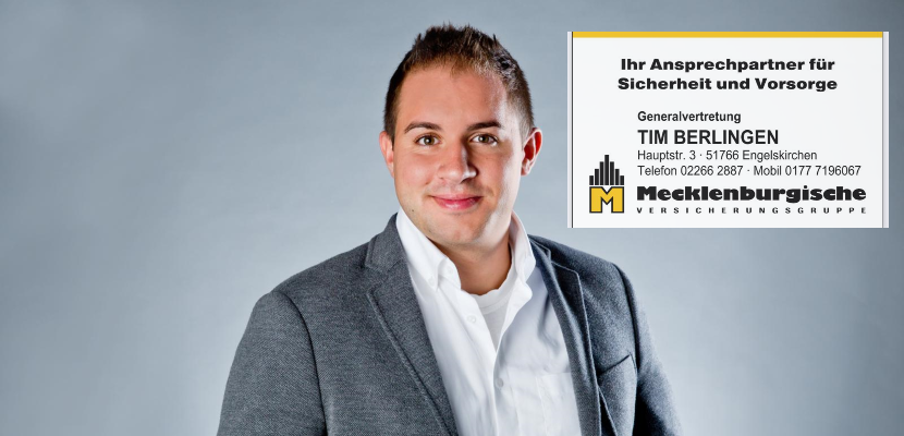 Read more about the article Sponsor der Woche: “Mecklenburgische Versicherungen Tim Berlingen”