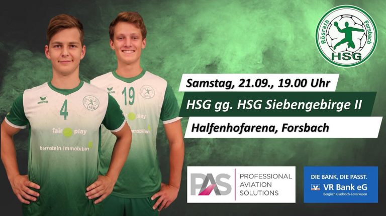 Vorbericht HSG Rösrath/Forsbach – HSG Siebengebirge II