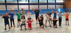 Read more about the article Erfolgreiches HSG-Handballcamp in Zusammenarbeit mit dem VfL Gummersbach!