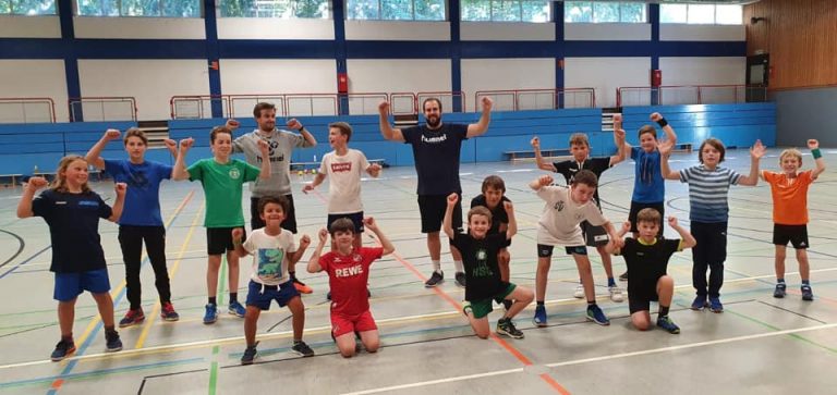 Erfolgreiches HSG-Handballcamp in Zusammenarbeit mit dem VfL Gummersbach!