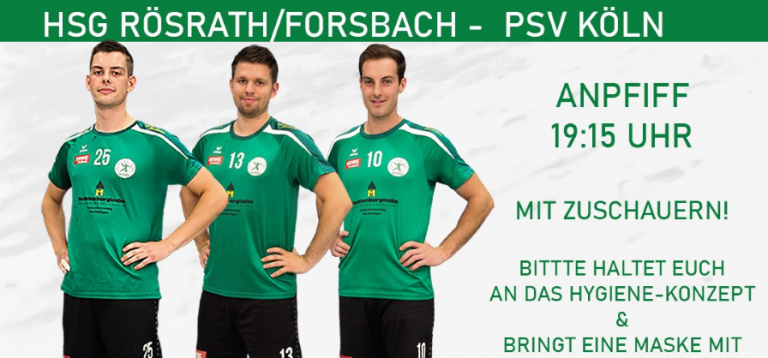 Saisonstart 1. Herren am 19.09.2020 gegen PSV Köln