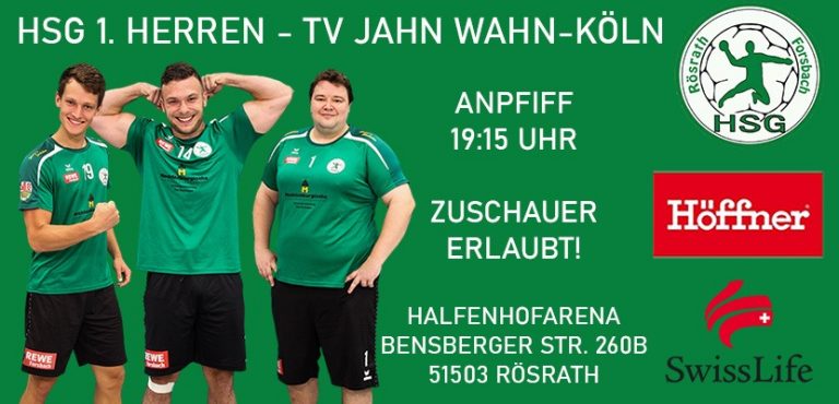 Vorbericht: HSG Rösrath/Forsbach – TV Jahn Köln-Wahn